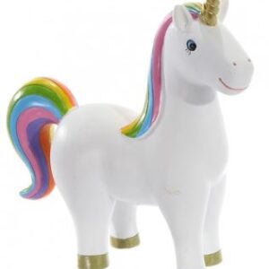 Grande Licorne arc-en-ciel (D) - 15,3x14cm