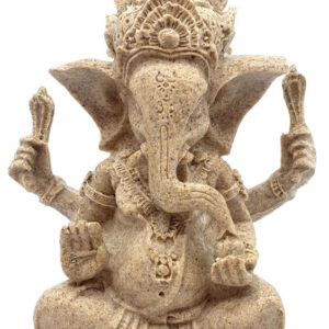 Ganesh couleur sable - 13 cm