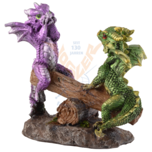 Bébés dragons sur bascule - 15x8x14cm