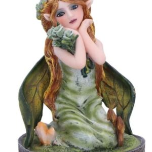 Fée cristal verte Clover - 9cm