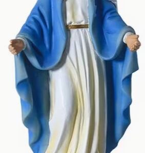 Vierge Marie (résine peinte) - 20cm