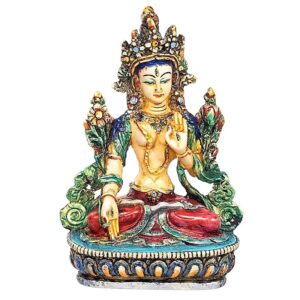 Tara blanche peint - 15cm