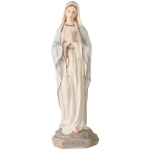 Notre Dame de Lourdes - 20cm - résine