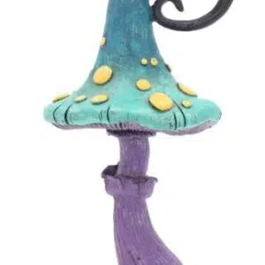 Champignon magique vert - 24cm