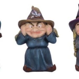 3 sorcières sagesse - 9,3cm