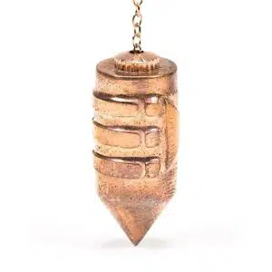 Pendule : Atlantis (laiton plaqué cuivre)