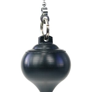 Pendule "Témoin" Abbé Mermet (ebonite) - 4cm