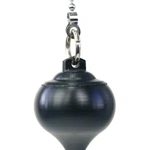 Pendule "Témoin" Abbé Mermet (ebonite) - 4cm