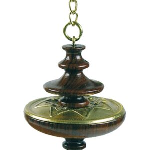 Pendule "Mystica" en Bois de Grenadille - 4x5cm