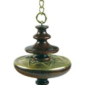 Pendule "Mystica" en Bois de Grenadille - 4x5cm