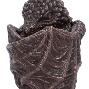 Boîte à câlins Dragon "bronze" - 9cm