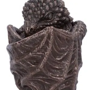 Boîte à câlins Dragon "bronze" - 9cm