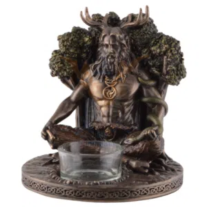 Bougeoir : Cernunnos - 12 x 13cm