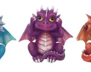 3 sagesses : Dragons - 8,5cm