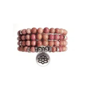 Mala perles d'éternité - Rhodonite