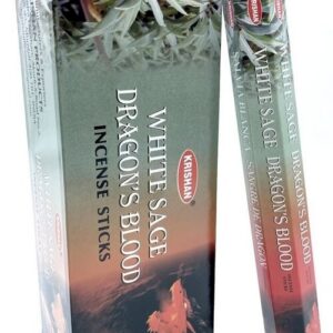 Sauge Blanche & Sang de dragon - Encens Krishan