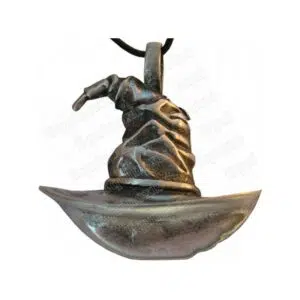 Pendentif : Chapeau de sorcière (étain, sans nickel)
