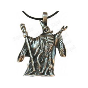 Pendentif : Magicien/Merlin (étain, sans nickel)