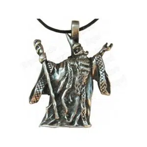 Pendentif : Magicien/Merlin (étain, sans nickel)