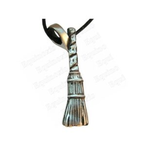 Pendentif : Balai de sorcière (étain, sans nickel)