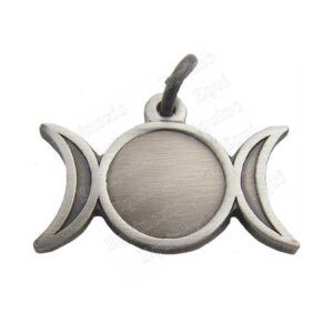 Pendentif : Triple lune (Laiton, sans nickel)
