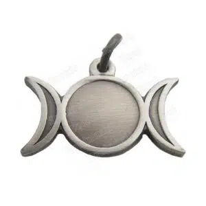 Pendentif : Triple lune (Laiton, sans nickel)