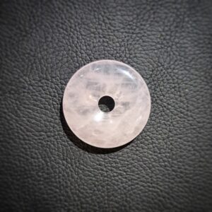 Donut : Quartz Rose - 3cm