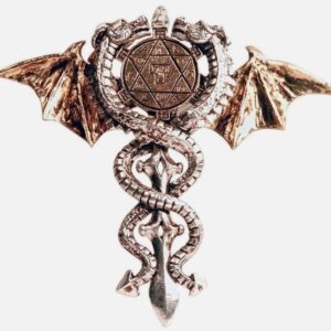 Amulette du dragon sacré (étain)