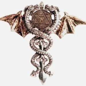 Amulette du dragon sacré (étain)