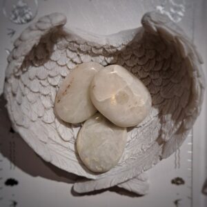 Galet : Calcite blanche