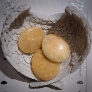 Galet : Calcite orange (qualité extra)