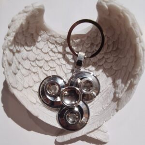 Porte clés : Hand spinner "Triskel"