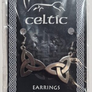 Boucles d'oreilles : Triquetra