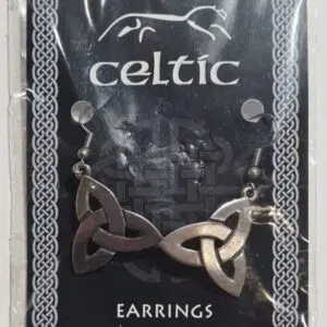 Boucles d'oreilles : Triquetra