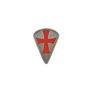 Pendentif : Écu templier