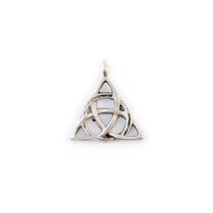 Collier : Triquetra - Symboles bretons et celtes