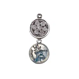 Collier Celtic Astrology : Beth (24 déc – 21 jan)