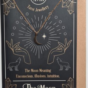 Collier Tarot : The Moon (La Lune)