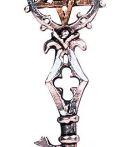 Pendentif : Clef de Salomon (étain)