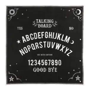 Tapis Ouija (planchette non fournie) - 70x70cm