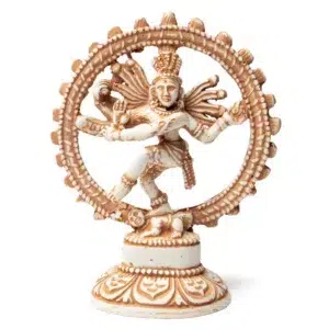 Shiva Nataraj couleur ivoire - 15cm