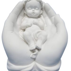 Ange dans des mains - 7,8 x 8,3cm
