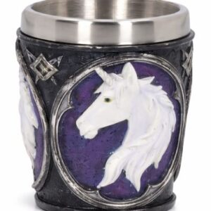 Shot : licorne (noir) - 5,7 x 6,5cm