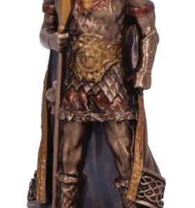 Odin, avec sa lance Gungnir "bronze" - 8,3cm
