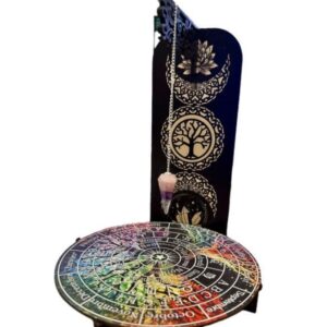 Planche de divination : Arbre de vie (bois) - 28cm