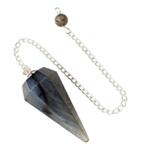 Pendule conique à 6 faces (Labradorite)