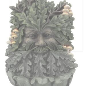 Plaque murale décorative « Esprit de l'homme-arbre » en bois de sureau - 22.5cm