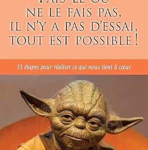Fais-le ou ne le fait pas, il n'y a pas d'essai, tout est possible ! - Dominique Allaire