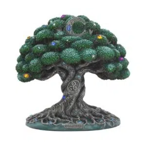 Arbre de vie celtique, lune & triskèle - 18cm