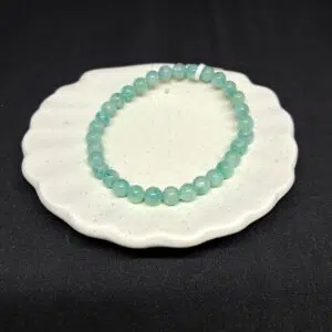 Bracelet perles d'Amazonite (qualité AA) - 6mm